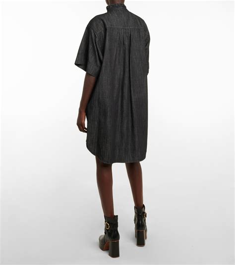 see by chloe denim shirt dress|Women's See by Chloé Sale .